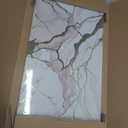 Haimin Wall Panels Peel and Stick 10 Pieces 23.6x11.8in (19.4 Sq. Ft. Coverage) Lightweight Backsplash Marble Look Tile (not Real Marble) Ideal for Kitchen Bathrooms Living Rooms Bedrooms