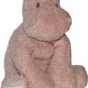 Hank The Hippo Organic Plush Toy  Soft Baby Stuffed Animal | Eco-Friendly 12.6 inch Organic Cotton Plush, Safe Newborn Cuddly Toy & Infant Comfort Companion (0+ Months)