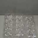 30 Pcs Clear Plastic Fillable Ornament Balls,2.75 Inch DIY Plastic Ornaments Round Balls, Removable Top Clear Hanging Ornaments Ball for Christmas, Wedding, Party, Home Decor