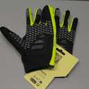 GripGrab Cycling Gloves Ride Thermal Winter Windproof Padded Touch Fleece Lined Gloves Cycling Winter (XX-Large, Yellow Hi-Vis)