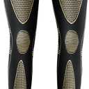 SKDK Copper Full Leg Sleeves Long CompressionKnee Braces for Knee Pain Women & Men Knee Compression Sleeves, Knee Support for Meniscus Tear, ACL, Arthritis, Joint Pain Relief,Sport