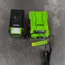 Greenworks 40V 21" Self-Propelled Cordless Lawn Mower  Brushless Motor, 5.0Ah Battery & Charger(75+ Tool Compatible)