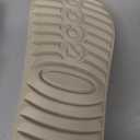 ECCO Women's Cozmo Two Band Slide Sandal, Limestone, 9-9.5