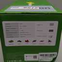 Ahopegarden Indoor Garden Hydroponics Growing System: 10 Pods Plant Germination Kit Herb Vegetable Growth Lamp Countertop with LED Grow Light - Hydrophonic Planter Grower Harvest Lettuce (Black)