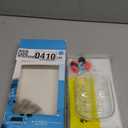 FYOUNG Clear Protective Case for Nintendo Switch 2(2025), Transparent Slim Hard Shell for Switch 2 Accessories, Scratch&Shock Protection Cover for Joycon 2 with Screen Protector, 8 Thumb Grip