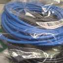 Cat 6 Ethernet Cable 40 Ft 2 Pack, Cat 6 Cable Outdoor&Indoor, High Speed 10Gbps Internet Network Cable, Cat6 Ethernet Patch Cable Long, Computer LAN Cable for Router, Modem, PS4/5 - Blue & Black