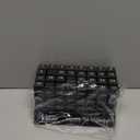 Month Pill Box Organizer - 4 Times-a-Day Morning-Noon-Evening-Night - Large 32 Daily Pill Cases with Compartments for Vitamins, Supplements, Medication -Travel Monthly Pill Organizer, Black