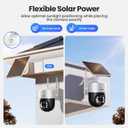 SOLIOM Security Cameras Wireless Outdoor,4K Ultra HD for Day and Night, No Subscription,Built in Radar,Solar Powered Cameras for Home Security, 360 Pan Tilt Auto Tracking,5G & 2.4G WiFi, 2-Cam Kit