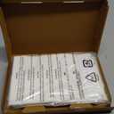 Amazon Basics Breathable 100% Cotton Hypoallergenic Body Pillow Protector with Zipper, Machine Washable, Cool, White, 55 x 21 inches, Pillows Not Included