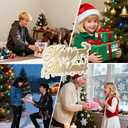 2 x 500 PCS Christmas Gift Tags Stickers  Self-Adhesive Holiday Name Labels for Christmas Presents, Wrapping Paper, Gift Bags & Seasonal Decorations (2.95 x 1.6 Inch)