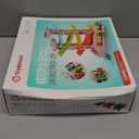 TOP BRIGHT Car Ramp Toy for 2 3 Year Old Boy Gifts, Toddler Race Track Toy for 18 Month Old with 4 Wooden Cars and 3 Car Garage