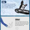 Aegend Diving Dry Snorkel for Adult & Youth - Snorkeling Gear with Top Dry Valve, Perfect for Snorkeling, Freediving, Swimming and Scuba Diving
