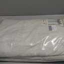 H.VERSAILTEX Polyester Blackout Curtains 96 Inches Long, 100% Absolutely Blackout Elegant Curtains for Bedroom, Thermal Insulated Linen Drapes Grommet Curtains with White Liner, 2 Panels, Natural