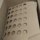 6 Set Wedding Confetti Cone Holder Box Each Includes 30 Pieces of Cone Papers and 30 Holes for 30 Confetti Cones Box Party Confetti Cone Kraft Stand Tray Box for Wedding Party Candy Flower