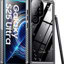 Temdan Designed for Samsung Galaxy S25 Ultra Case Waterproof, Built-in Lens & Screen Protector Military Grade Shockproof Dropproof IP68 Underwater Full Body Phone Case for Galaxy S25 Ultra 6.8"-Blue