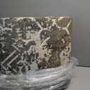 COZYLOOM Washable Area Rug 9x12 Non Slip Ultra Soft Modern Distressed Carpet for Living Room Low Pile Foldable Geometric Accent Throw Rug Stain Resistant Indoor Rug for Home Office, Camel/Green