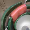 KERUITA Ceramic Plant Pots Set of 3 – Square Indoor Planters with Drainage Hole, Mesh Pad & Stopper – Decorative 5/7/9 Inch Flower Pots for Home Office-Green