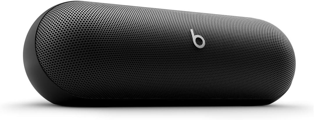 Beats Pill - Bluetooth Speaker and Portable Wireless Charger via USB-C - Up to 24 Hours Battery Life, IP67 Water Resistant, Apple & Android Compatible, Built-in Microphone Matte Black 