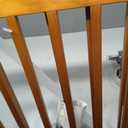 Ingenuity The Stairway 48W Series, 30'-48' Wide, 32" Tall, Baby Gate for Stairs with Door, Wood Safety Gate for Doorways and Stairways - Oak Wood