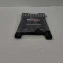 ACKO Folding Step Stool Foldable 16 Inch 400 lbs Capacity, Plastic Stools for Adults and Kids, Collapsible Stools for Kitchen, Stepping Stool with Handle, Black, 1 PC