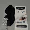 INNELO Sleep Mask for Side Sleeper, Eye Mask Sleeping Women Men, 100% Light Blocking 3D Contoured Cup Sleeping Mask Soft No Eye Pressure Cover Blindfold Night Shade for Travel Nap Yoga, Black