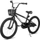 KEANO Cervine 14 16 20 Inch Kids Bike for Boys Girls Ages 3-10 Years, 14 16 Inch Toddler BMX Bikes with Training Wheels and Basket, 20 in Children Bicycles with Kickstand
