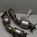 Infin-iti 2007-2013 G35 G37 EX35 3.5L 3.7L, Stainless Steel High Flow Catalytic Convertor, Catalyst converter, 2pcs (644029)