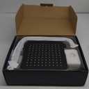 Ryamen Upgraded Dual Shower Heads Combo, 10 inch Filtered Shower Head with Handheld, 3-Way Rain Shower Head with Filters, 7 Settings Handheld Spray, High Pressure, Height Adjustable (Black)