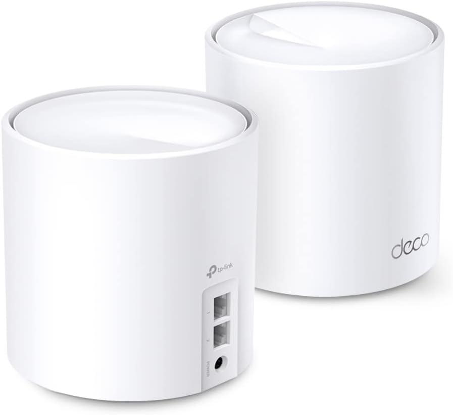 TP-Link Deco WiFi 6 Mesh WiFi System(Deco X20) - Covers up to 4000 Sq.Ft. , Replaces Wireless Internet Routers and Extenders, 2-Pack