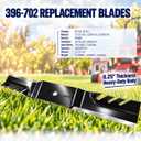 396-702 Mower Blade Replaces Spartan 438-0002-00 61",1/4" Thick