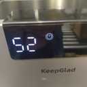Dehumidifier, Humidity Display Dehumidifier for Basement Bathroom Bedroom, Pewter