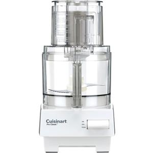 Cuisinart 7-Cup Pro Classic Food Processor, 600-Watt Motor, Vegetable Chopper & Blender for Mincing, Dicing, Shredding, Puree & Kneading Dough, DLC-10SYP1, White