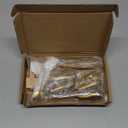 Patelai 14 Pieces Charcuterie Board Accessories Cheese Spreader Knives Set Stainless Steel Charcuterie Utensils Spreader Knives Mini Serving Tongs Spoons and Forks for Cheese and Pastry Making (Gold)