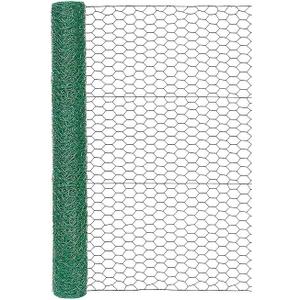Garden Zone 173625 36 Inches x 25 Feet Gauge Poultry Netting, 36" x 25', Green
