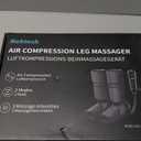 Nekteck Leg Compression Massager for Circulation and Relaxation, FSA Eligible Foot and Calf Massage Machine 2 Modes 3 Intensities with Hand-held Controller for Pain Relief, HSA Adjustable Leg Wraps,Calf & Foot - 2 Modes
