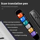 Translation Pen, Scan Reading Pen, Multilingual Translator Device, Text to Speech & Scan-to-Text, Dyslexia Support for Learning Difficulties, Language Learners, Business Travelers & Elderly Users