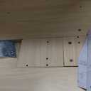 Washer Dryer Countertop with Shelf, 2-Tier Laundry Countertop Over Washer and Dryer, 54" x 27.55" Wooden Table for Folding Clothes for Laundry Room Organization and Storage (Oak)