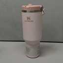 STANLEY Quencher ProTour Flip Straw Tumbler with Leakproof Lid | Built-In Straw & Handle | Cupholder Compatible for Travel | Insulated Stainless Steel Cup | BPA-Free (40 Ounces, Rose Quartz)