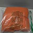 JSD Burnt Orange Duvet Cover Set Full Size, 3 Piece Duvet Cover with Pillow Shams, Soft Brushed Microfiber Zipper Closure, Comforter Not Included