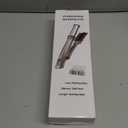 2 in1 Hair Curler Straightener Rotating Iron, Curling Iron Wand for Hair Curling and Straightening, Dry and Wet Styling Tool, Travel for Girls Women (Gold1)