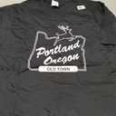 PDX Portland Oregon Sign: Old Town - Portland Oregon T-Shirt
 Size L