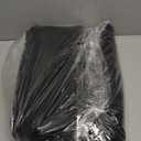 H.VERSAILTEX Bathroom Rugs Bath Mats Non Slip Chenille Bathroom Runner Rug 47x17 Extra Soft and Absorbent Shaggy Rugs Washable Dry Fast Plush Area Carpet Mats for Bath Room, Tub - Black