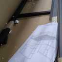 Full Size Loft Bed with L-Shaped Desk & 2 Ladder for Girls,Boys,Full Metal Loft Bed Frame with Safety Guardrail for Kids,No Box Spring Needed,Black