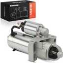 A-Premium Starter Motor Compatible with Chevy Silverado 1500 1999-2004, S10, Blazer, Express, Astro & GMC Sierra 1500 1999-2004, Jimmy, Safari, Sonoma, Savana & Isuzu & Olds, V6 4.3L, 1.4KW 11T CW