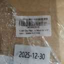 Crystal Clear Plastic Table Cover Protector with Lace Pattern, 42" x 72"