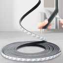 33 Ft Self-Adhesive Weather Stripping Seal for Doors and Windows, 0.35" Wide x 0.6" Thick, Gray - Soundproof, Windproof, Dustproof, Energy-Efficient Gap Filler for Sliding Windows and Door Frames