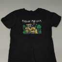 Kids St Patricks Day Bulldozer Saint Paddys Construction Boys Kid T-Shirt (Black)