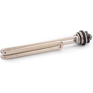 Water Heater Element 4500W 240V,Screw-in Foldback Element 02722,Copper with Nickel Plating,Compatible for Duron Style,Low Watt Density Water Heater Replacement Part 1Pack