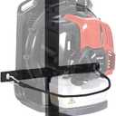 Backpack Blower Rack for Trailer, Heavy-Duty Universal Storage Holder with Adjustable Holding Base Fit 22" to 26" Blowers for Landscaping Trailer Truck, Black, Pack of 1