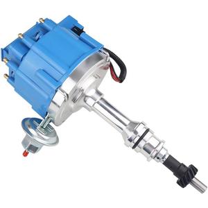 JDMON Compatible with HEI Complete Ignition Distributor 65k Coil 7500RPM BBF Ford Big Block 351C 351M 400M 429 460 Blue Cap 1046013 PE332U JM6506BL